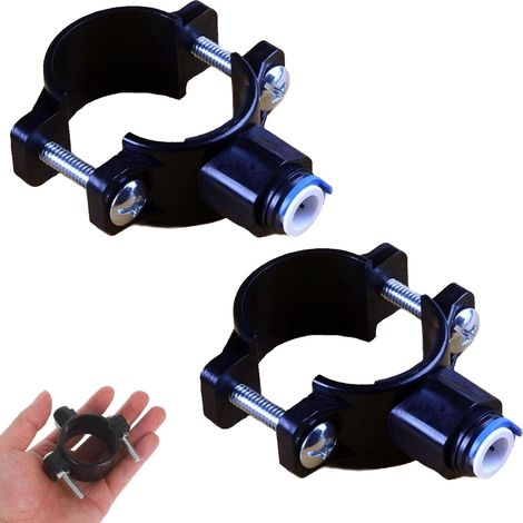 Lot de 2 Colliers de Soupape Filtre en Plastique (1/5)