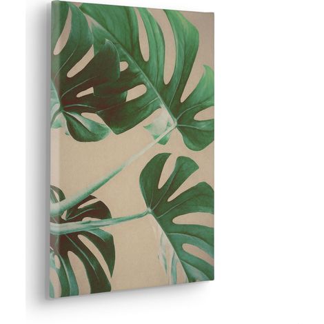Komar Canvasbild Wild at Home - 40 x 30 cm - Bild auf Keilrahmen - Modern Naturmotiv (1/2)