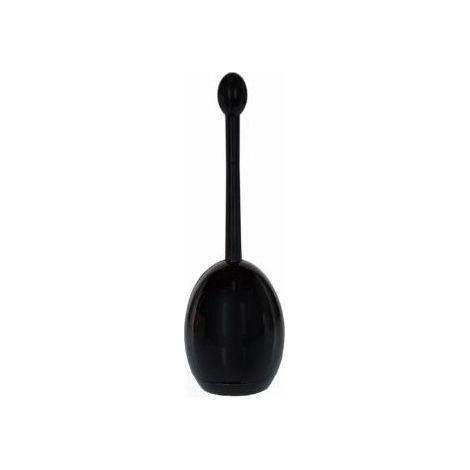 Brosse Wc EGG Noir Spirella (1/2)