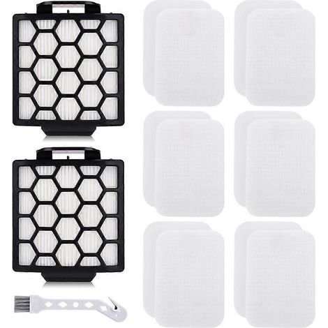 Filtres HEPA de rechange pour aspirateurs ZU60, NV255 et NV251 accessoires comparable à la pièce 1238FT60 et (1/5)
