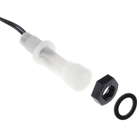Capteur de niveau à flotteur RS PRO, Interne horizontal, sortie 1 NO, en Polypropylène, câble 1m ( Prix pour 1 ) (1/4)