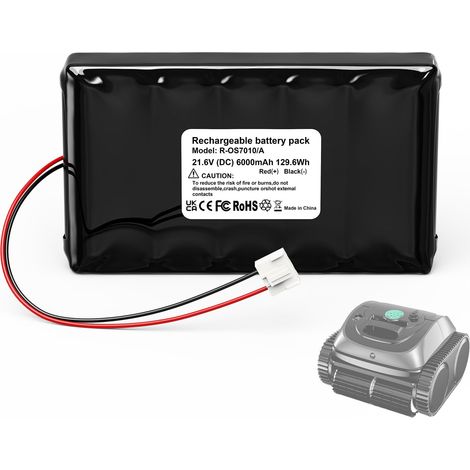 6.0Ah Batterie Compatible avec C1 Robot Piscine sans Fil (1/5)