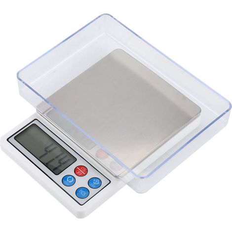 Balance électronique portable mini numérique de 2 kg/0,1 g, haute précision pour la mesure (1/5)