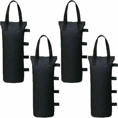 Lot de 4 Poids de Gazebo pour Tonnelle et Pavillon, 47 20 cm,Sac de Lestage Sable pour Jambes, Tentes Pare-Soleil, Parasol (1/4)