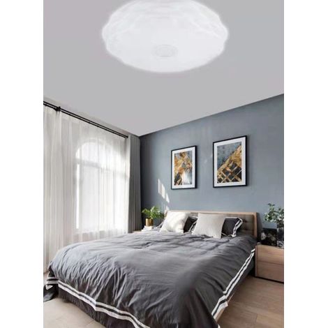 Trade Shop - DECKENLEUCHTE 60W CUT ROCK DESIGN KALTLICHT 6500K FST-50A62918 -