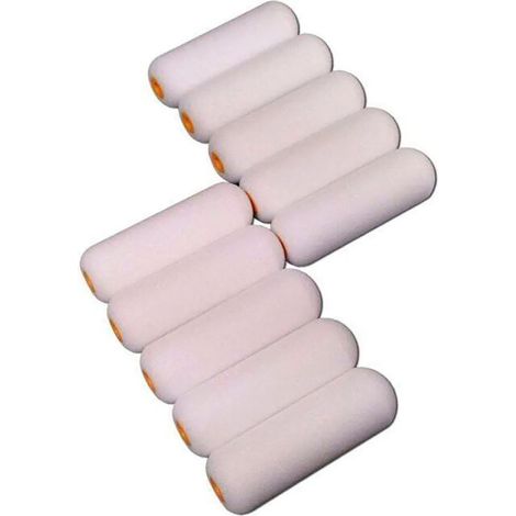 Herramienta de pintor oem-marine mini rodillo de espuma antigoteo 110mm 10 piezas