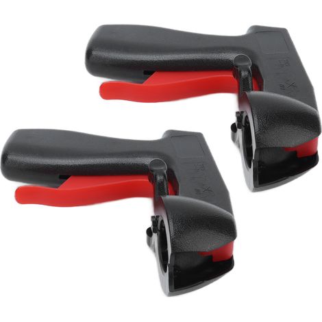 2 Poignées de Seau de Peinture ABS, Accessoires de Pistolet de Pulvérisation, Kit de Décoration DIY pour Peinture Murale (1/5)