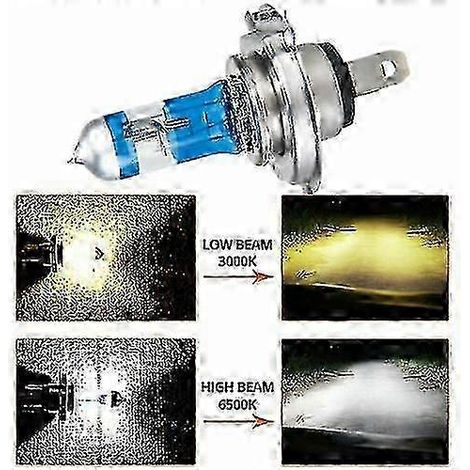 4x H7 100W 8500K Xenon-Weiß Scheinwerfer-Effekt HID-Lampen 12V Autolampen S2024123013067 SZRH AF