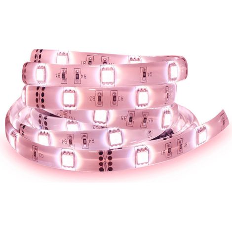 Bande led 8W 1M multicolore avec télécommande (1/2)