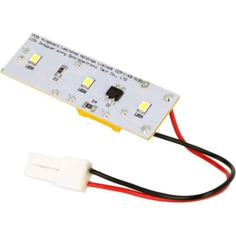 Platine électronique led 41041487 pour Réfrigérateur/congélateur compatible CANDY, ROSIERES, HOOVER (1/2)