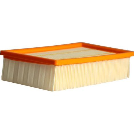 BRAVIX Lot de 2 filtres plissés plats pour modèles Kärcher d’origines : NT 25/1 Ap, NT 35/1, NT 35/1, NT 45/1, NT 55/1, NT 361, NT 561, NT611 Tact, Te, M, Eco remplace le modèle d’origine 6.904-367.0 (1/5)