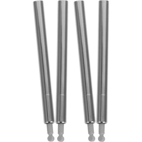 4 Pièces Amortisseur Hydraulique en Plastique et Fer pour Portes D'armoires Cuisine et Salle de Bain, Fermeture Douce et Design Dissimulé, de Bruit (1/5)