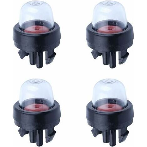 Poire D'amorce - Kit De Remplacement Pour Carburateur Walbro 188-512 - Compatible Débroussailleuses Tronçonneuses Soufflantes - 4 Pièces (1/4)