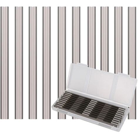 Set di 10 lame per pialla elettrica, 82x5,5x1,1 mm, per pialle Makita, Black & Decker, Bosch, DeWalt ed Elu (1/5)