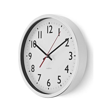 Reloj de pared 20 cm Blanco (1/3)