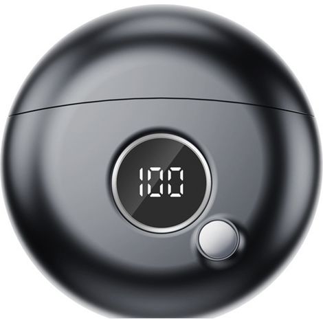 Tondeuse à barbe mini rechargeable – Rasoir électrique noir, machine à tailler la barbe avec batterie intégrée (1/5)