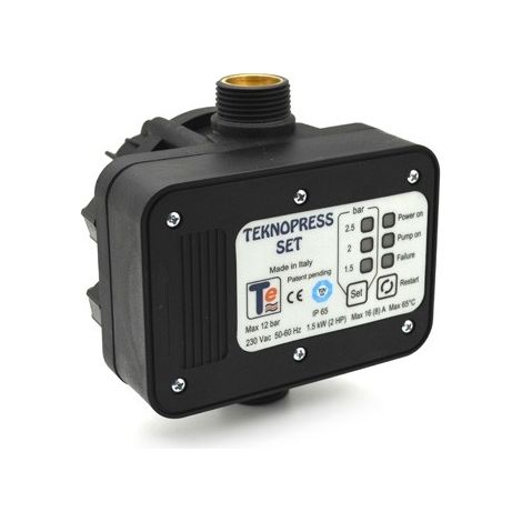 REGOLATORE DI PRESSIONE "TEKNOPRESS" TIME PRESSCONTROL Misura: 1.5 bar