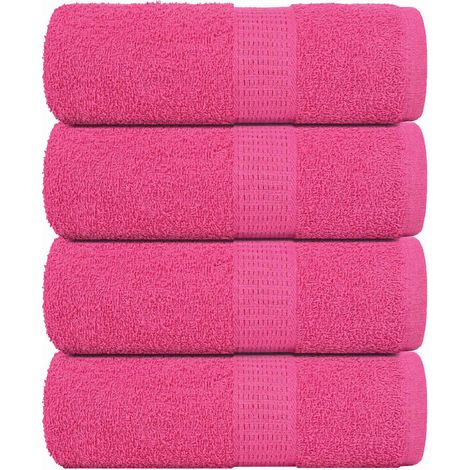 Waschtücher FROGN 4 Stk. Rosa 30x30 cm 360 g/m²