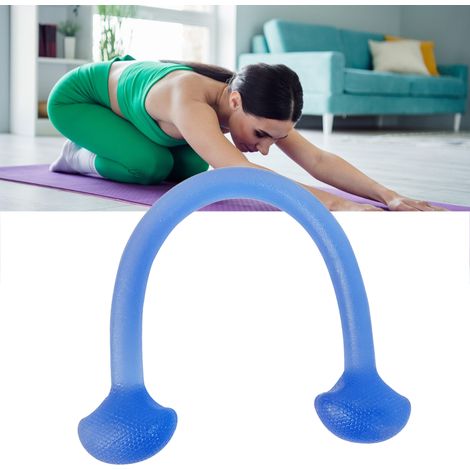 Corde de traction en silicone One Word, élastique, multifonctionnelle et réglable, résistance à la traction de 4,5 kg (10 lb), pour extenseur de poitrine, sangle extensible bleue (1/5)