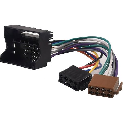 Câble adaptateur ISO pour autoradio BMW Mini Cooper E81 E82 E87 E88 E65 E66 E67