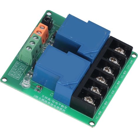 Relaismodul mit benutzerfreundlicher Schnittstelle, laminiertem Kupfergehäuse, Triggerplatine für 5V-SPS-Automatisierungsgeräte (1/5)