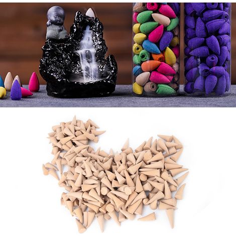 Encens naturel santal 250g/500g pour méditation, yoga et relaxation, cônes parfumés pour maison et spa (1/4)