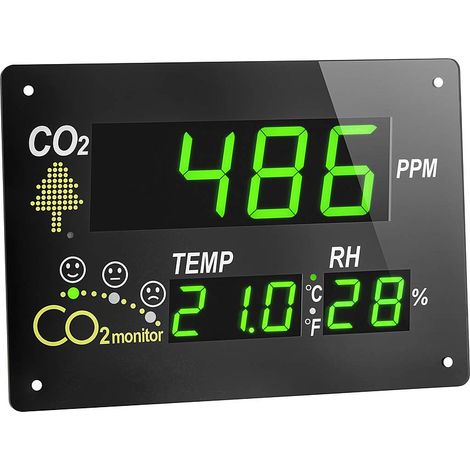 [GEBRAUCHT] B-Ware Tfa Dostmann Air Co2ntrol Observer Anzeige Kohlenstoffdioxid Co2 Messgerät Warner