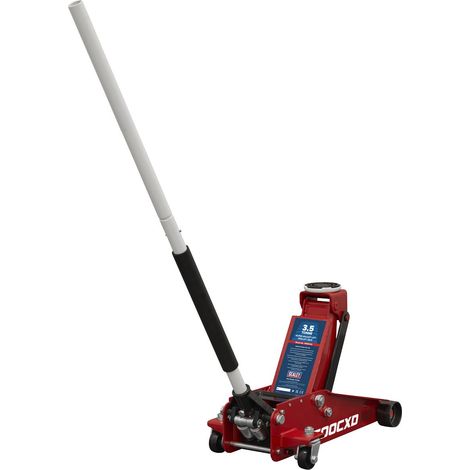 Sealey 3500CXD Trolley Jack with Super Rocket Lift 3.5 Tonne (1/4)