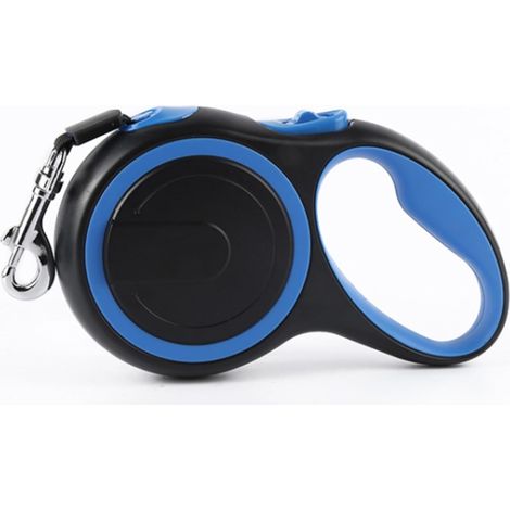 Guinzaglio retrattile in nylon resistente da 8 m per cani di taglia media e grande (blu) (1/3)