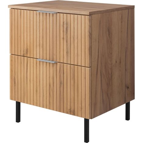 Mobile lavabo, Cashmere, 60 x 77 x 46 cm, maniglia oro, gambe nere + Piano (1/5)