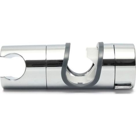 19-25MM Support Pomme de Douche En Chrome Douchette Pommeau Barre Fixation Pour Salle de bain