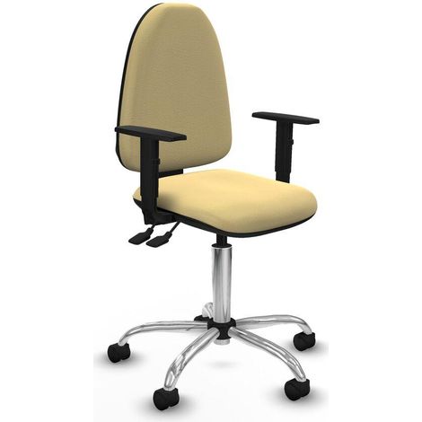 Piqueras und Crespo B1D05RN Bürostuhl Creme verstellbar