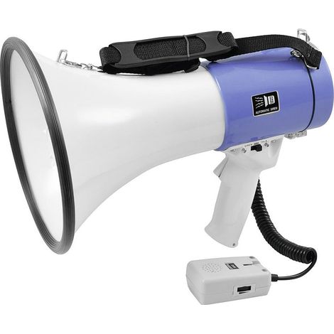 [GEBRAUCHT] B-Ware Omnitronic Mp 25 Megaphon Sprachrohr Integrierte Sounds Haltegurt Handmikrof