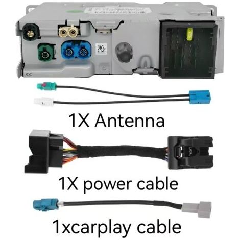 Câble vidéo pour écran compatible avec Peugeot 408, 308, 2008, C5, C4L, C3XR, compatible avec autoradio MRN et système RCC deng (1/5)