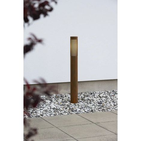 [NEUWERTIG] B-Ware Konstsmide Wegeleuchte Gartenleuchte Outdoor Beleuchtung Pistoia Rost E27