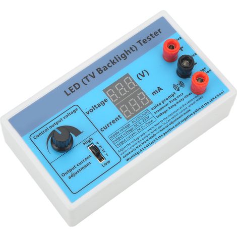 Testeur Rétroéclairage LED TV Multifonction Outil de Réparation Bandeaux et Perles Détecteur de Lumière Sortie 0-230V Prise UE 220V (1/5)