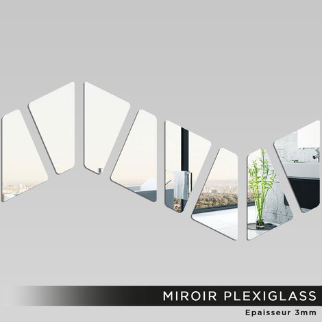 Miroir Plexiglass - Vague - 70x140 cm (1/2)