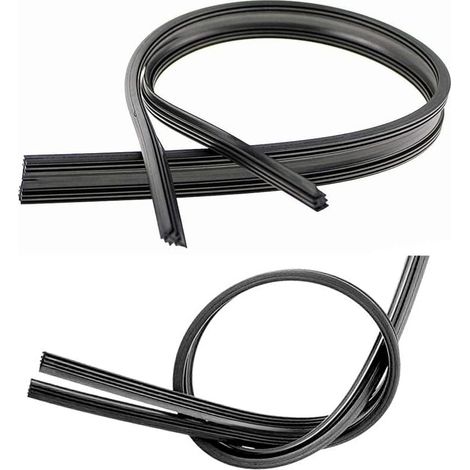 Goma para limpiaparabrisas de 4 piezas, recambio de escobilla de limpiaparabrisas de 800 mm, goma para limpiaparabrisas de repuesto, adecuada para todos los arañazos del parabrisas (1/4)