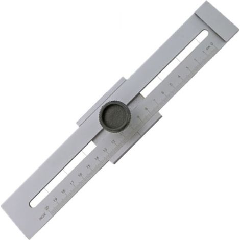 200mm Parallel Marking Ruler Carbon Steel Length Measuring Tool
