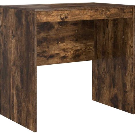 Maison Exclusive - Schreibtisch Geräucherte Eiche 80 x 50 x 76 cm