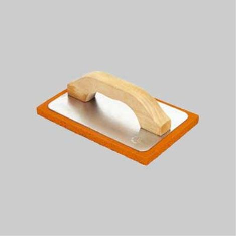 Frattone in gommaspugna levigato 22 22x14 cm - spessore 14 mm - blu (dura) MADE IN ITALY (1/2)