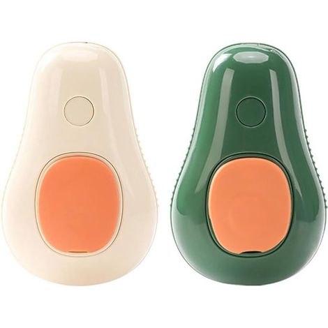 Removedor de pelo, 2 piezas, Cepillo de vapor, Muda de pelo de animales, Cepillo de vapor para gatos, Peine para gatos, Pelo corto, Pelo largo (1/5)