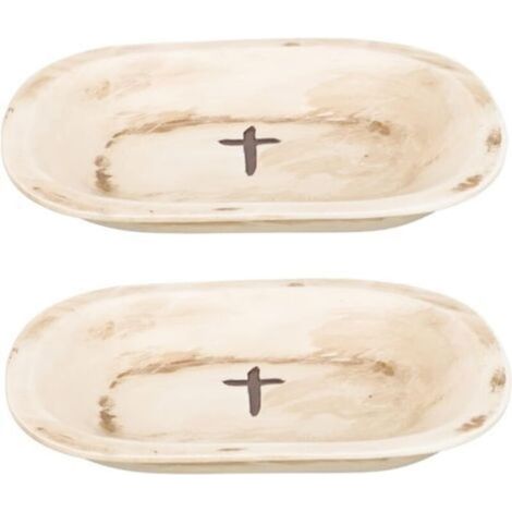 2 Pièces Plateau Boite Rangement Boite de Rangement Cadran Lave-Vaisselle avec Distributeur de Bain Porte- en résine pour à Vaisselle en Barre (1/5)