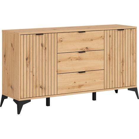 Bufé 2 puertas 3 cajones 150 cm Mao Madera (1/4)