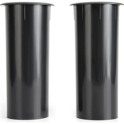 2 pièces Tubes d'inversion 150mm avec trou ouvert 60mm, pour haut-parleurs 6 à 10 pouces (1/5)
