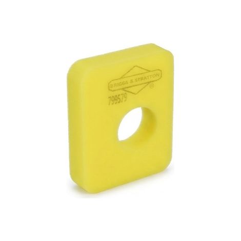 Filtre à Air en Mousse de Rechange pour Moteur Briggs & Stratton 799579 (Modèles 5434, 4248, 08P502, 09P602, 09P702) - Filtre Mousse Jaune pour Tondeuse à Gazon (1/4)