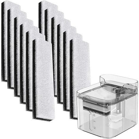 Filtres à Eau pour Animaux Compatibles avec WF020 Source de Chat, Filtre à Charbon Actif de Rechange pour Fontaine à Eau pour Chiens et Chats 12PCS par (1/5)
