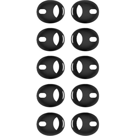 Housses Embouts Silicone Résistantes aux Rayures(Black) (1/5)
