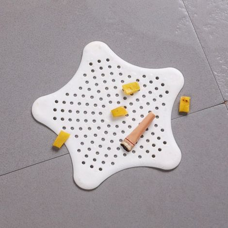 Filtre À Cheveux - Pour Évier Cuisine Et Salle De Bain - En PVC Souple - 1 Pièce (1/5)