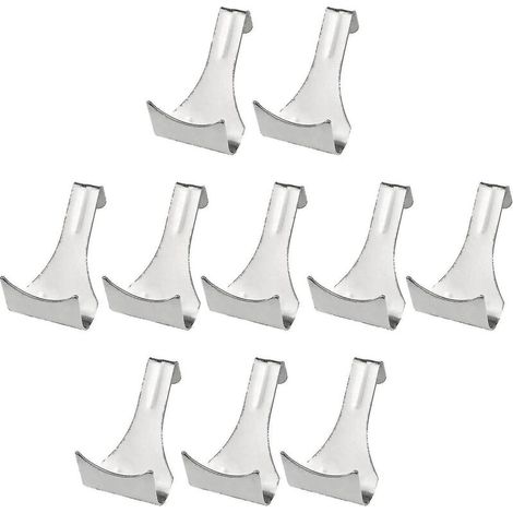 15 crochets de moulure pour cimaise (crochets moulés pour cadre photo, 5,5 cm) (1/5)
